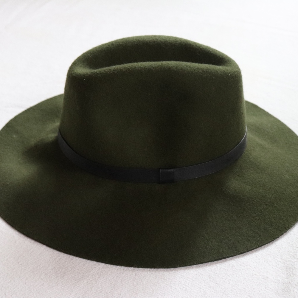 Green Fedora Hat